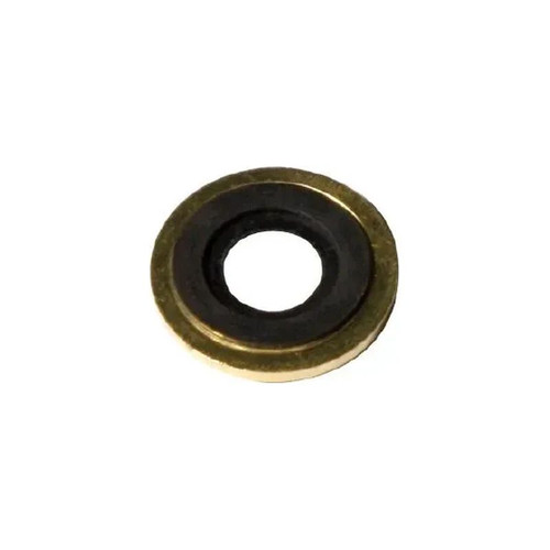 Sunset Healthcare Solutions - Res035 - Regulator Yoke Washer Brass With Rubber Ring