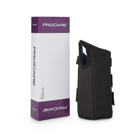 Djo Djorthopedics - Procare - 79-87297 - Comfortform Wrist Brace Aluminum / Foam Spandex Plastic Left Hand Black Large