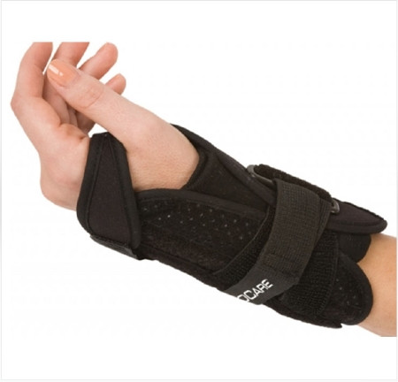 Djo Djorthopedics - Procare - 79-87470 - Quick - Fit Wrist Brace Felt / Nylon Left Hand Black One Size Fits Most