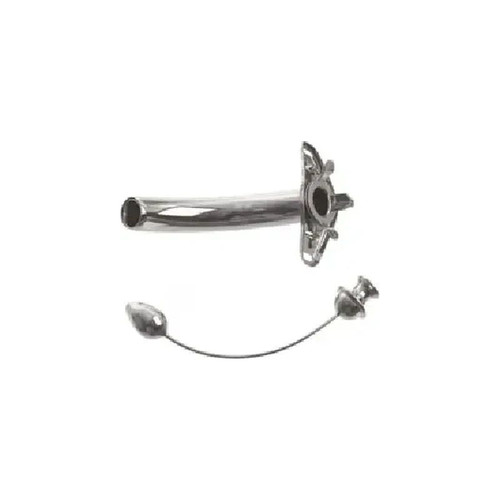 Teleflex - Jackson - 518130 - Tracheostomy Tube Original Tube, 5, Regular Length 69 Mm L, 6.2 I.D X 9 O.D., Non - Fenestrated.