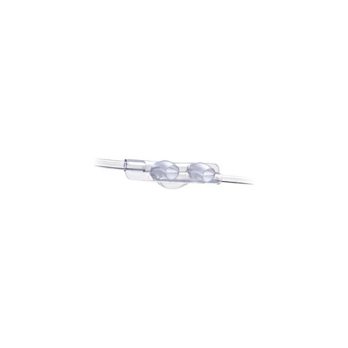 Teleflex - Zebra Technologies - 2844 - Softech Plus Etco2 Nasal Sampling Cannula With O2 Delivery Oxygen Adult Curved Prong / Nonflared Tip