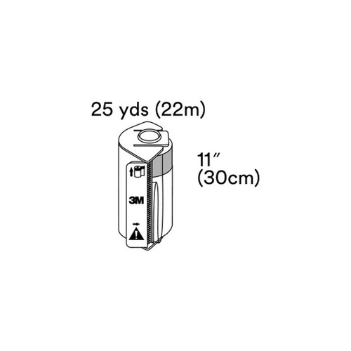 3M - 1000Disp - Adaptic Touch - Drape, Steri Roll W/Dispenser