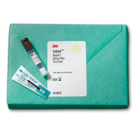 3M - Attest - 41382F - Pack, Rapid 5 Steam Plus Test