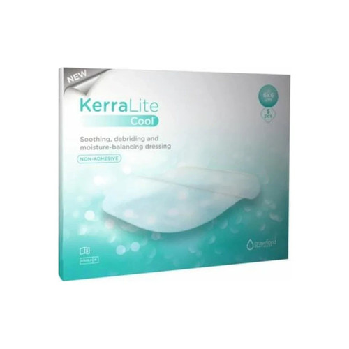 3M - Kerralite Cool Border - Cwl1005 - Non - Adhesive Hydrogel Sheet Cover Dressing Combination, 4.7 X 3.3