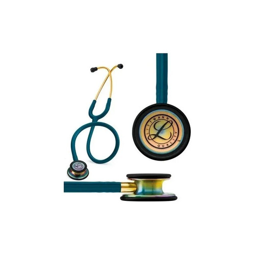 3M - Littmann - 5807 - Stethoscope, Littman Classic Iii Rnbow/Carib Blu 27