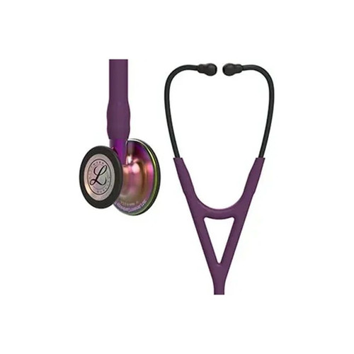 3M - Littmann - 6241 - Stethoscope, Cardiology Iv Raspberry Hi Polish Rainbow Finis