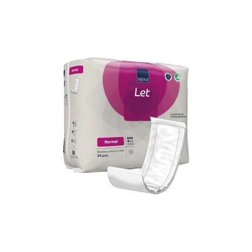 Abena - 1000021343 - Let Normal Adult Incontinence Booster Pad