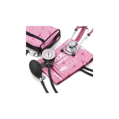 American Diagnostic - Pro'S Combo Ii - 768-641-11Abca - Reusable Aneroid / Stethoscope Set 23 To 33 Cm Adult Cuff Dual Head Sprague Pocket