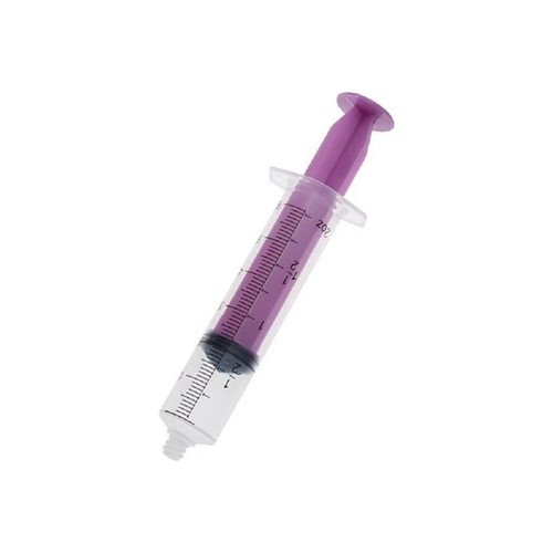 Amsino - Amsure - Ens115 - 60 Ml Flat Top Piston Syringe With Enfit Tip