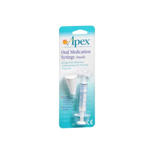 Apex - 70008 - Oral Medication Syringe Catheter Tip Without Safety