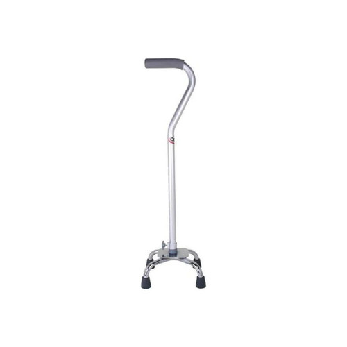 Apex - Carex - Fga758C0 0000 - Offset Cane Aluminum 28 To 37 Inch Height Silver