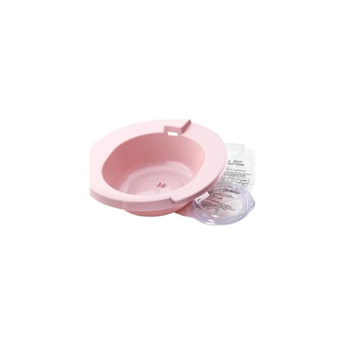 Apex - Carex - Fgp70800 0000 - Sitz Bath Round Dusty Rose Polypropylene
