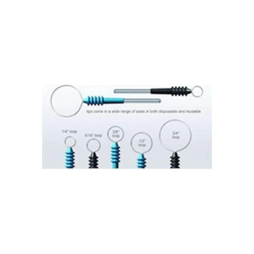 Aspen - Bovie - Es25 - Products (Symmetry) Leep/Lletz Electrode Tungsten Wire Loop Tip Disposable Sterile