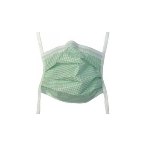 Aspen - Fog Shield - 65-3322 - Mask Anti - Tape Pleated Tie Closure One Size Fits Most Green Nonsterile Not Rated Adult