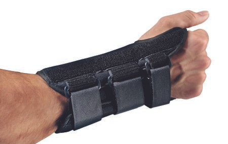 Djo Djorthopedics - Procare - 79-87288 - Comfortform Wrist Brace Aluminum / Foam Spandex Plastic Right Hand Black X - Large