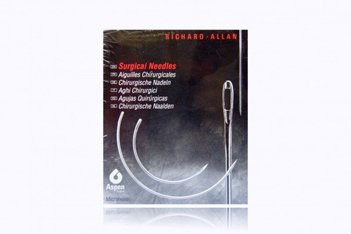 Aspen - Richard-Allan Scientific - 216702 - Products - Taper Point Suture Needle 1.732 Inch Length Mayo Catgut Type Size 2 Single Use