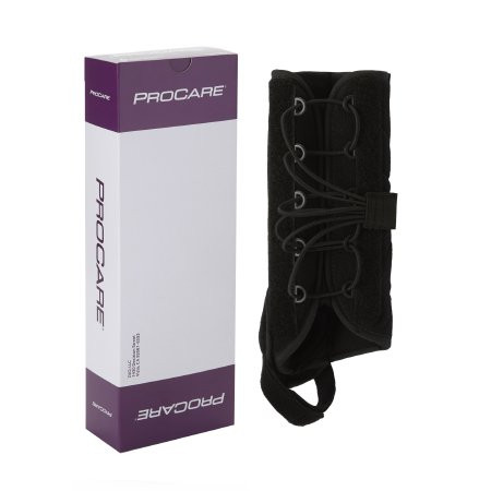 Djo Djorthopedics - Procare - 79-87490 - Quick - Fit W.T.O Wrist Brace With Thumb Spica Aluminum / Foam Nylon Left Hand Black One Size Fits Most