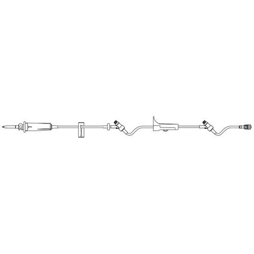 B. Braun - Safeday - 352635 - Iv Admin Set, 60Dpm 2Port 105"