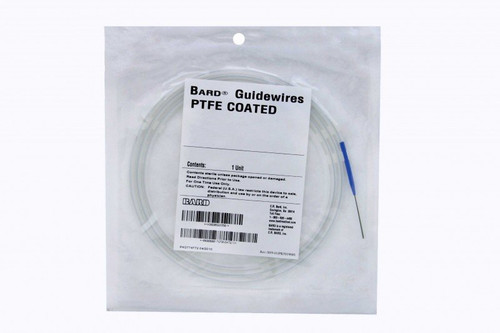 Bard Rochester - 082238 - Guidewire .038 Inch Diameter 145 Cm Length Straight Tip