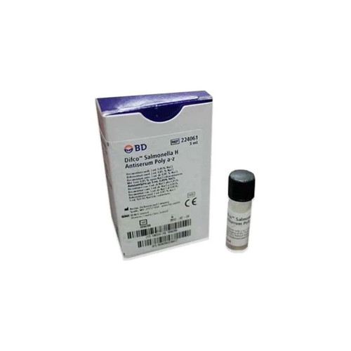 Bd Becton Dickinson - Difco - 224061 - Microbiology Reagent Kit Salmonella H Antiserum Poly A - Z Serological Identification 3 Ml