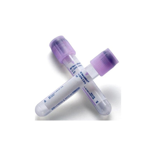 Bd Becton Dickinson - Vacutainer - 367863 - Plastic Tube, Hemogard Closure, Paper Label, K2Edta (Bxray Coated) 10.8Mg