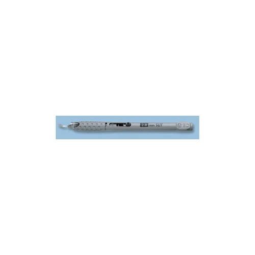 Beaver - 378224 - International - Xstar Safety Slit Knife Conventional Stainless Steel / Plastic 2.4 Mm Width Full Handle Sterile Disposable