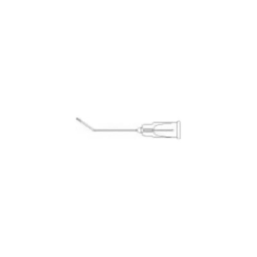 Beaver - Visitec - 581604 - International - Capsule Polisher 21 Gauge 7/8 Inch Length 35 Angled Micro Etched Roughened Tip