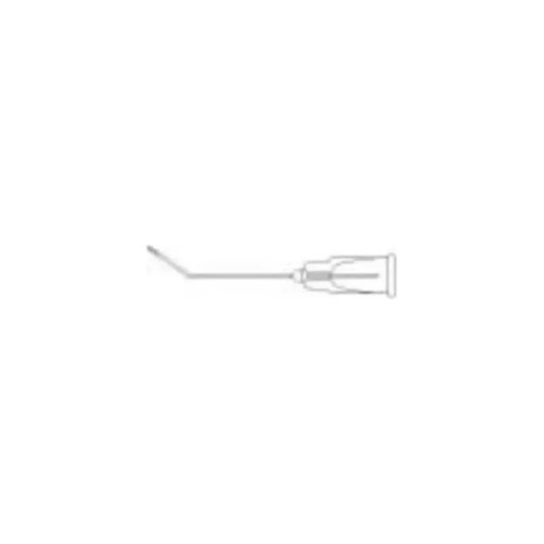 Beaver - Visitec - 581605 - International - Capsule Polisher 23 Gauge 7/8 Inch Length 35 Angled Micro Etched Roughened Tip