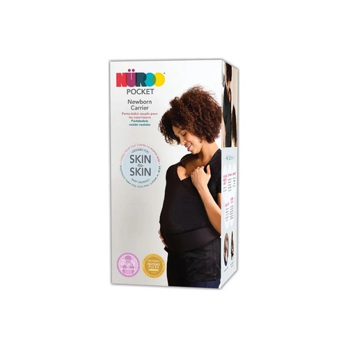 Brownmed - Nuroo Pocket - 8007 - Baby Carrier Shirt Large / X - Black Short Sleeve Female