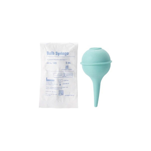 Busse Hospital Disposables - 143 - Ear / Ulcer Bulb Syringe Pvc Pouch Sterile Disposable 3 Oz.