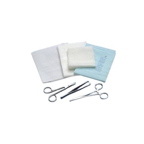 Busse Hospital Disposables - 751 - Laceration Tray With Instruments Sterile