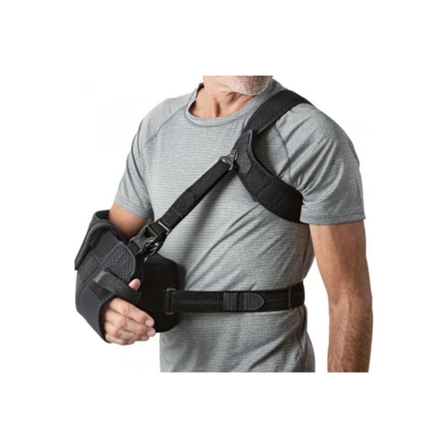 Djo Djorthopedics - Donjoy - 11-0471-9 - Ultrasling Pro Er With 15 Degree Arm Sling Buckle Closure / Hook And Loop Strap One Size Fits Most