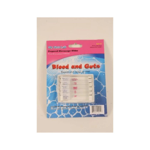 C&a Scientific - Ps51 - Blood And Guts 5pc Slide Set