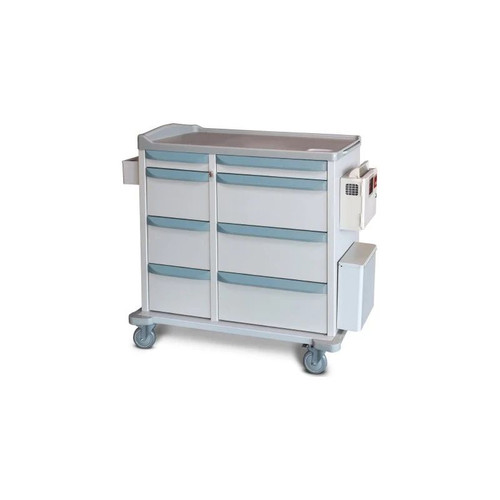 Capsa Healthcare - M Series - M5Pc-C-Bg-D103-U103-Stk - Medication Cart Steel