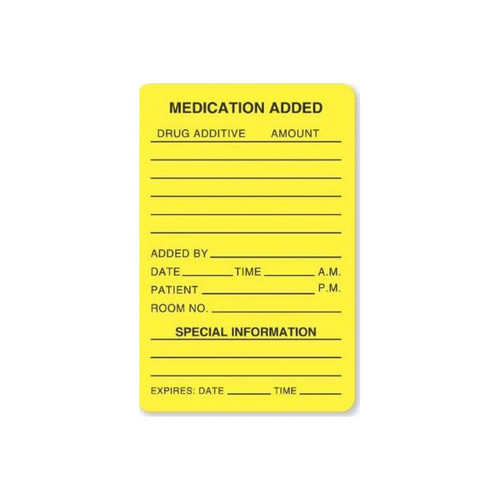 Capsa Healthcare - Solutions - Cn-Am-Label-E-Eb - Pre - Printed Anesthesia Blue Paper
