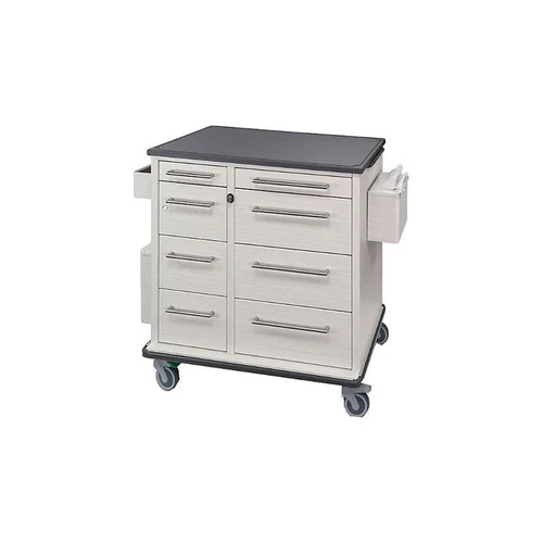 Capsa Healthcare - Vintage Encore Series - Ve5Pc-C-Wa-D103-U103 - Medication Cart White Ash