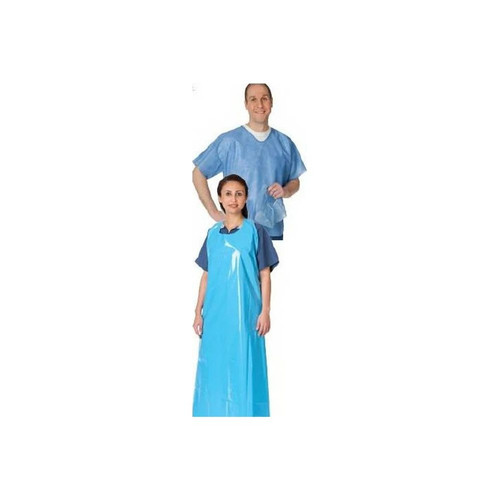 Cardinal Health - 23503T - Scrub Shirt Large Blue 2 Pockets Short Sleeve Unisex