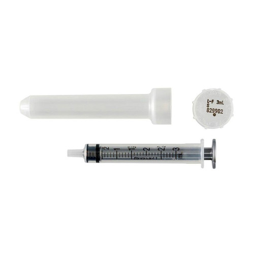 Cardinal Health - 8881516937 - Syringe Only, 6Ml, Luer Lock Tip, 0.2Cc Graduations