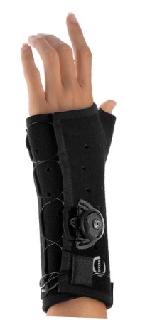 Djo Djorthopedics - Exos - 231-32-1111 - Thumb Splint X - Small Boa Lacing System Right Hand Black