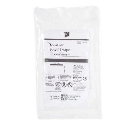 Cardinal Health - D1010 - General Purpose Drape Towel 18 W X 24 L Inch Sterile