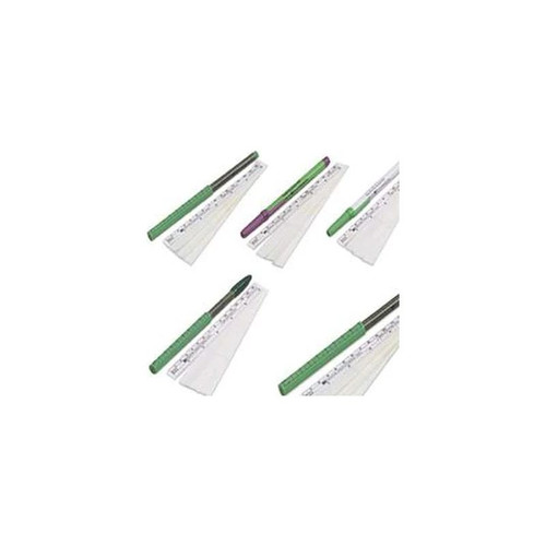 Cardinal Health - Devon - 31160560 - Surgical Skin Marker Gentian Violet Regular Tip / Fine Rule Cap And Flexible Ruler Sterile