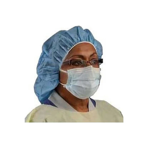 Cardinal Health - Insta-Gard - At7511-We - Procedure Mask With Eye Shield Pleated Earloops One Size Fits Most Blue Nonsterile Astm Level 1 Adult