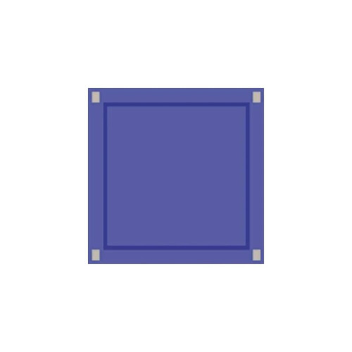 Cardinal Health - Medical Concepts - D2076Ns - Absorbent Floor Mat 61 X 72 Inch Blue