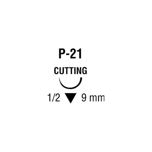 Cardinal Health - Medtronic - Sl1645G - / Suture, Premium Reverse Cutting, Undyed, Needle P - 21, Circle