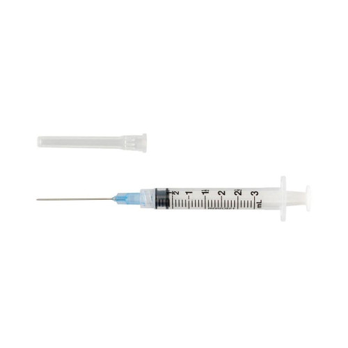 Cardinal Health - Monoject - 1180321112 - Softpack Medical Syringe With 21Ga X 1-1 2 Inch Standard Hypodermic Needle, 3Ml 