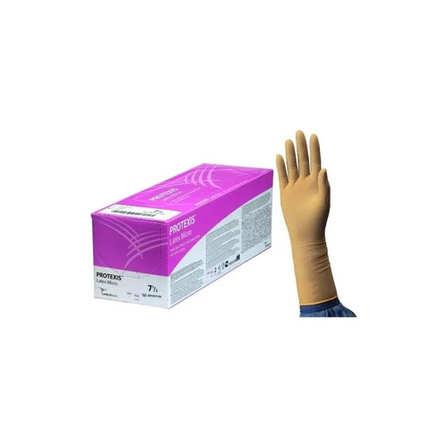 Cardinal Health - Protexis - 2D72Nt75X - Latex Micro Surgical Glove Size 7.5 Sterile Standard Cuff Length Smooth Light Brown Not Chemo Approved