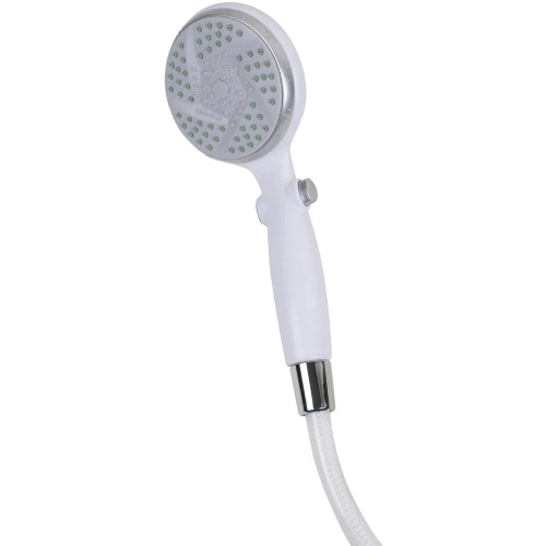 Carex Health Brands - B215-00 - Hand Held Shower Spray With On/Off Valve, Extra - Long Nylon - Reinforced Hose