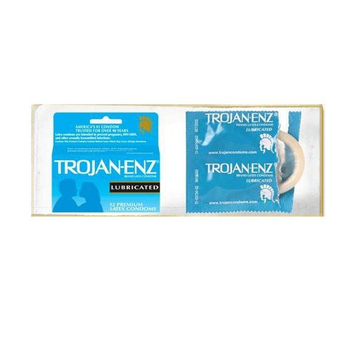 Church & Dwight - 02260093752 - Condom, Trojan - Enz Lub
