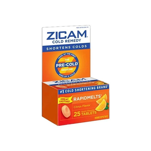 Church & Dwight - 201045a - Zicam Cold Remedy Rapidmelts, Citrus, 25 Ct.
