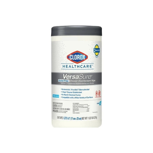 Clorox - Clorox Healthcare - 31757 - Wipe, Disinfectant Versasure Alcohol Free 